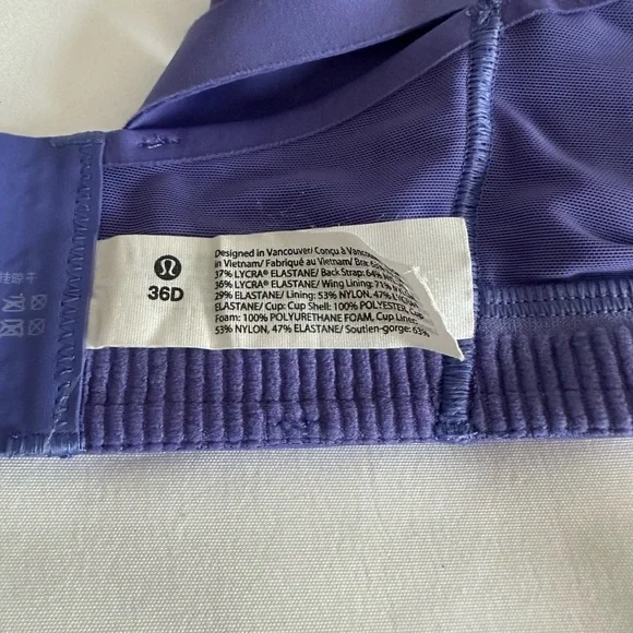 lululemon athletica Purple Sports Bra - Picture 8 of 9
